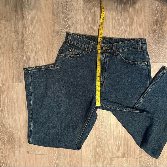 Levi's 550 Vintage 80s Orange Tag USA Relaxed Fit Blue Straight Jean Classic 33 - Picture 11 of 15